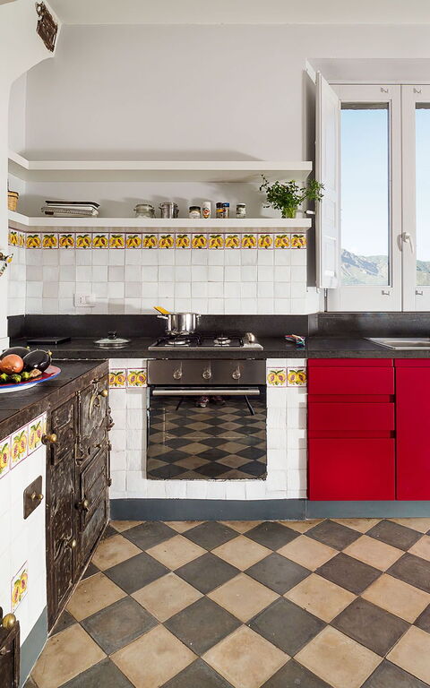 Villa Nerello: Kjøkken