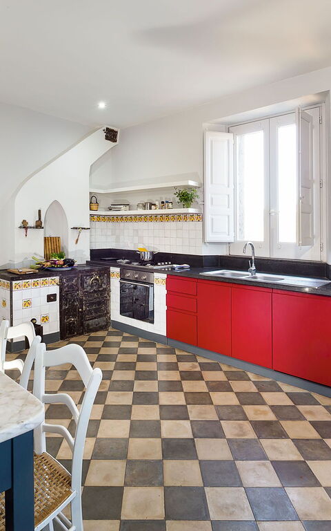 Villa Nerello: Kjøkken