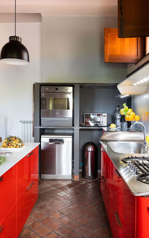 Villa Palmento Rosa: Kjøkken