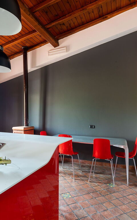 Villa Palmento Rosa: Kjøkken