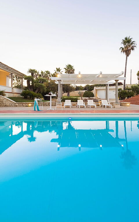 Villa Maya: basseng, Utendørs