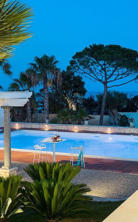 Villa Maya: basseng, Utendørs