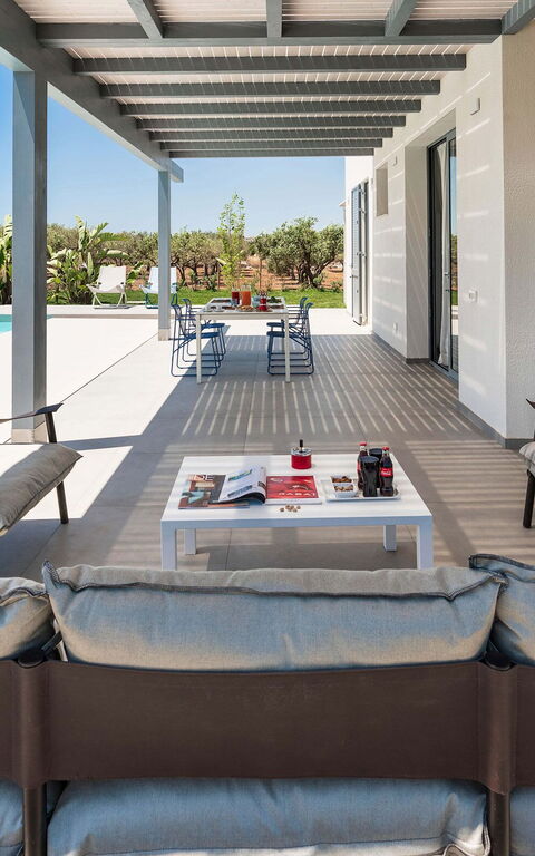 Villa Mia: Balkong / terrasse / uteplass, Eksteriør, Utendørs