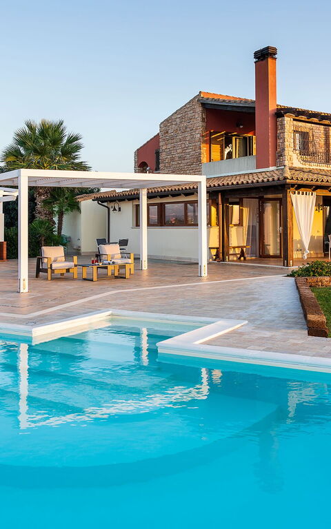 Villa Cielo: basseng, Eksteriør