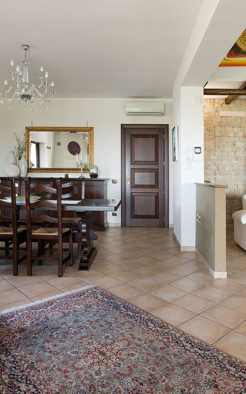 Villa Cielo: Lunsjrom, Stue