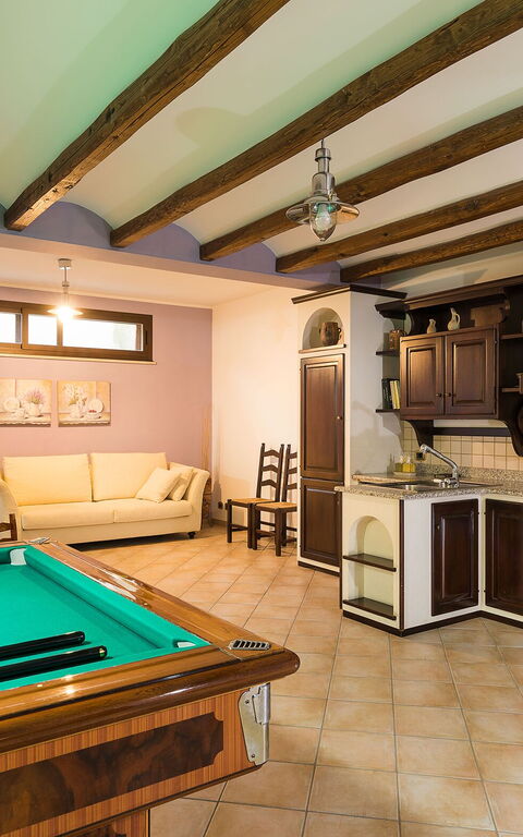 Villa Cielo: Annet rom, Kjøkken, Stue