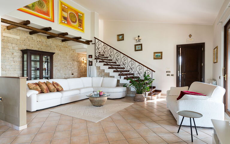 Villa Cielo: Stue
