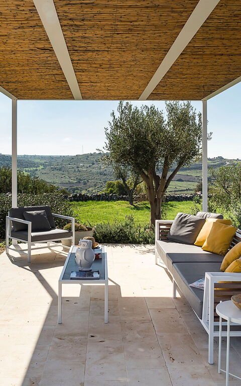 Villa Hybla: Balkong / terrasse / uteplass, Utendørs