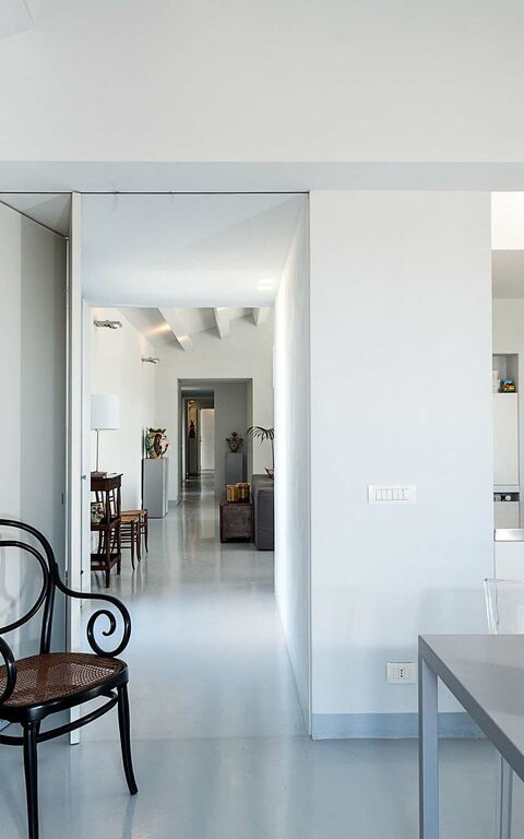 Villa Hybla: Kjøkken, Lunsjrom