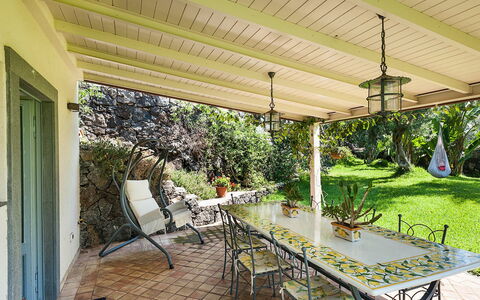 Feriebolig Casetta: Balkong / terrasse / uteplass