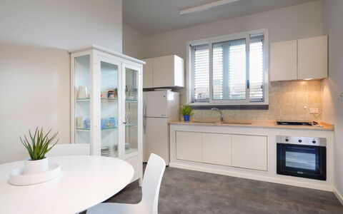 Feriebolig Corallo: Kjøkken, Lunsjrom