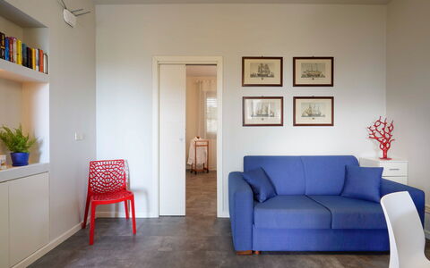 Feriebolig Corallo: Lunsjrom, Stue