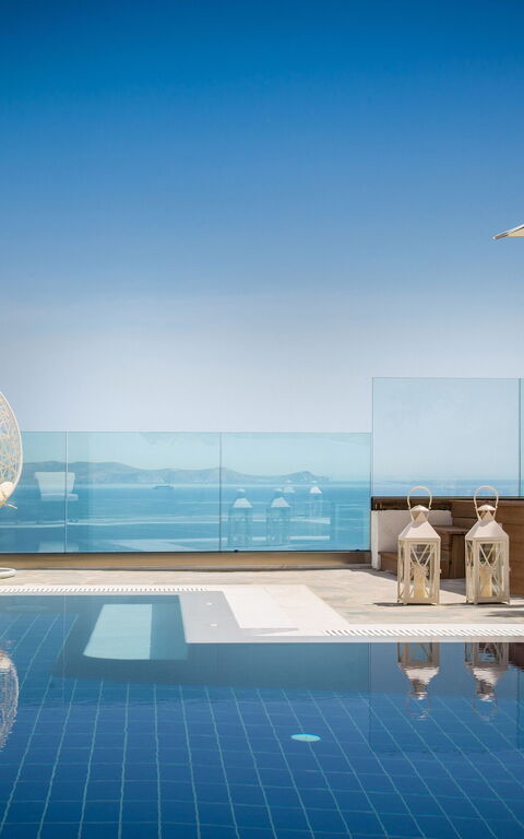 Villa Artemis: basseng, Visningar