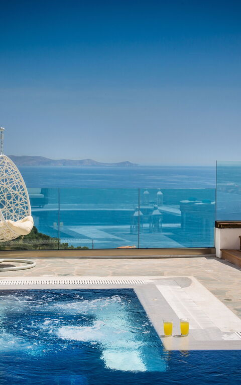 Villa Artemis: basseng, Visningar