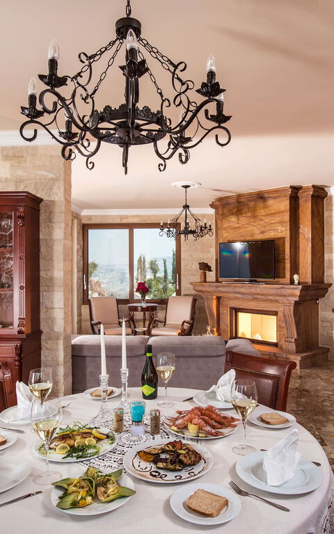 Villa Bella Mare: Lunsjrom, Stue