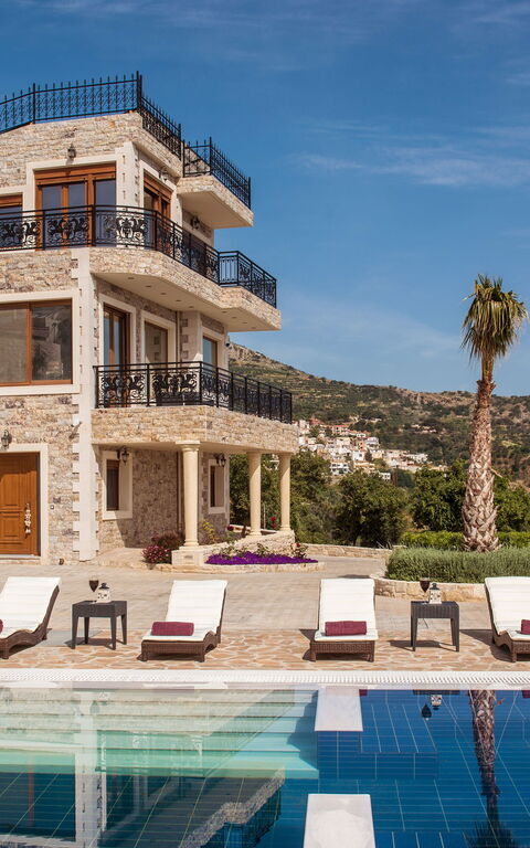 Villa Bella Mare: basseng, Eksteriør