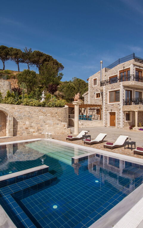 Villa Bella Mare: basseng, Eksteriør