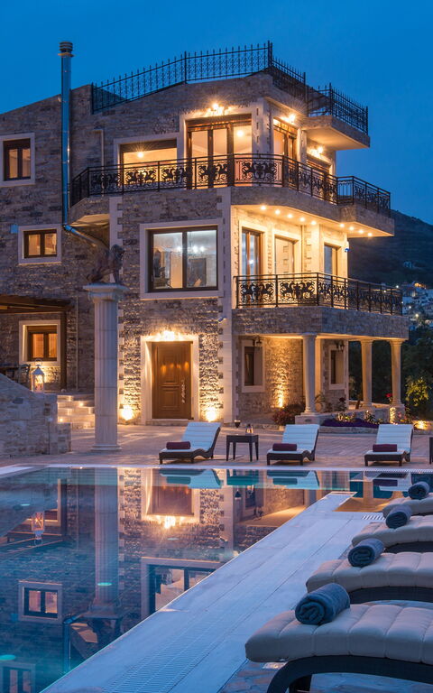 Villa Bella Mare: basseng, Eksteriør