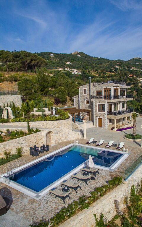 Villa Bella Mare: basseng, Eksteriør