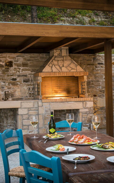 Villa Bella Mare: Balkong / terrasse / uteplass, Utendørs