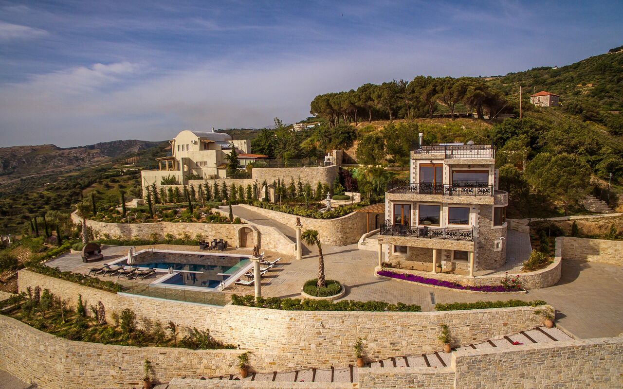 Villa Bella Mare: basseng, Eksteriør, Hage