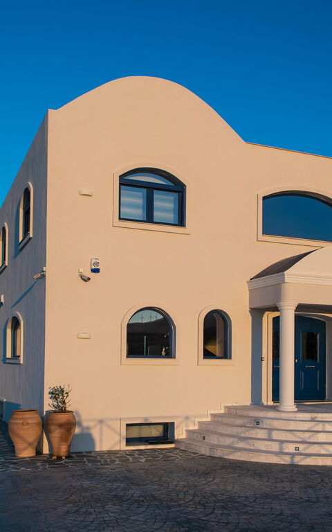 Villa Santor: Eksteriør, Hovedinngang