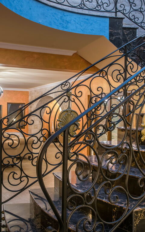 Villa Kalliste: Fellesrom, Stue