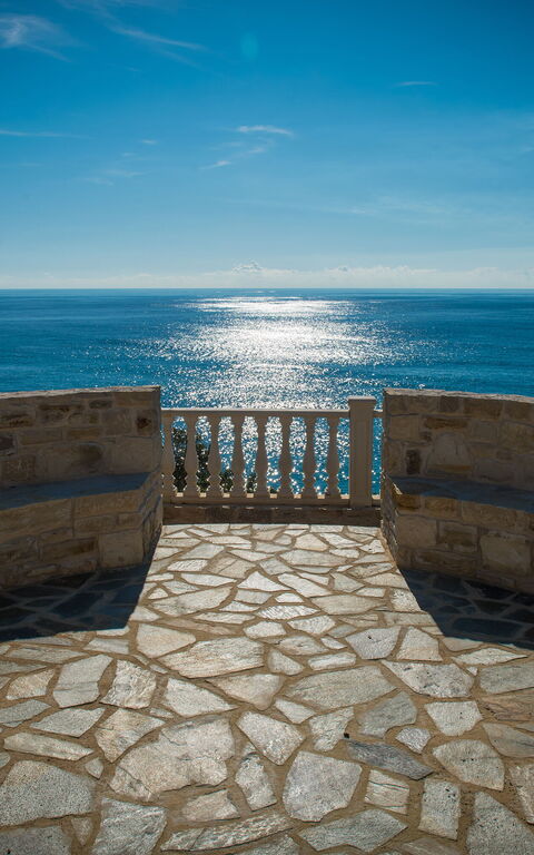 Villa Kalliste: Balkong / terrasse / uteplass, Visningar