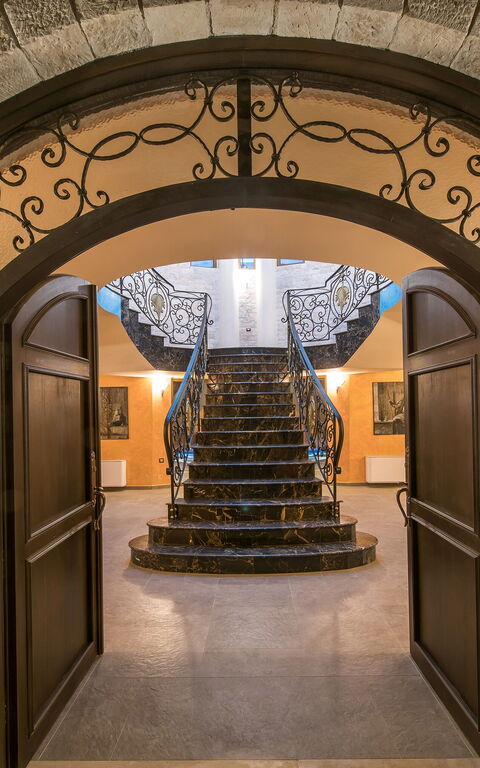 Villa Kalliste: Hovedinngang