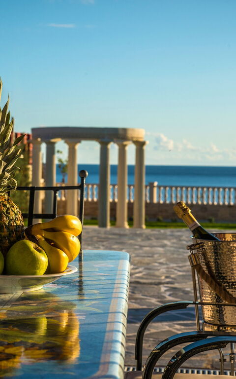 Villa Kalliste: Balkong / terrasse / uteplass, Visningar