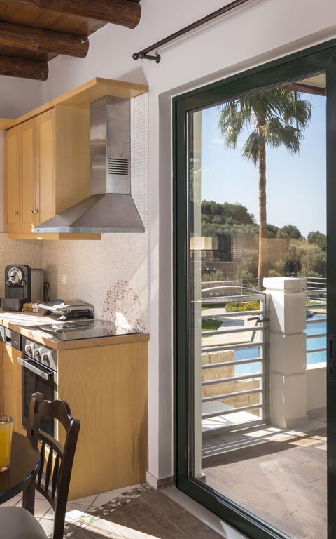 Villa Myrtia: Kjøkken, Lunsjrom