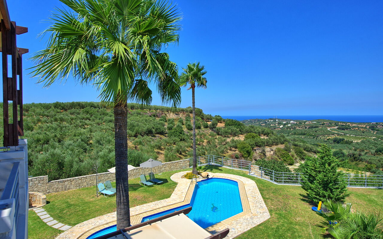 Villa Myrtia: basseng, Sommer, Utendørs, Visningar