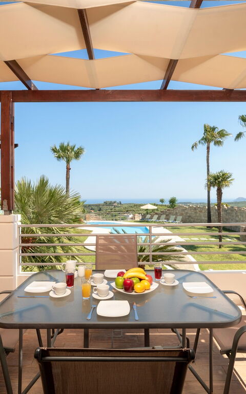 Villa Kissos: Balkong / terrasse / uteplass