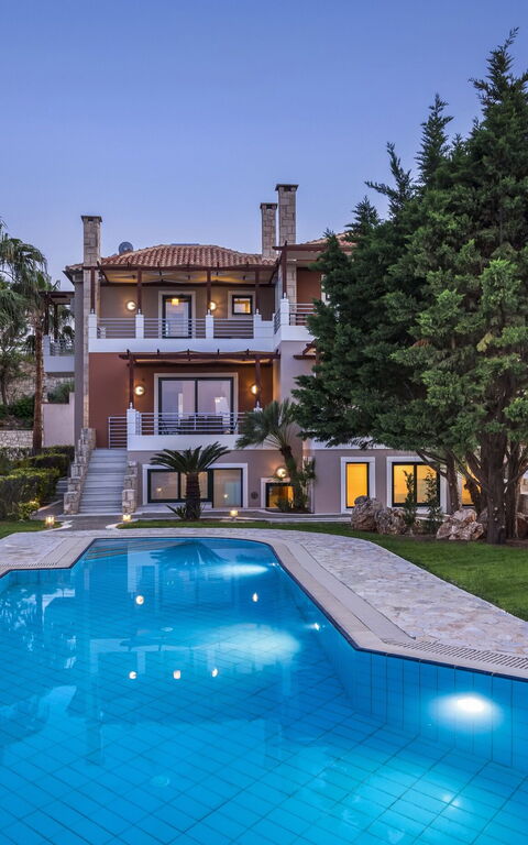 Villa Kissos: basseng