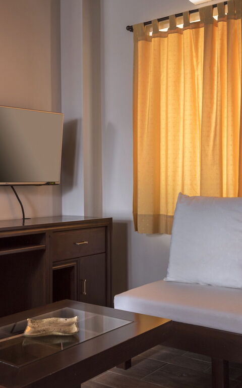 Villa Kissos: Lunsjrom, Stue