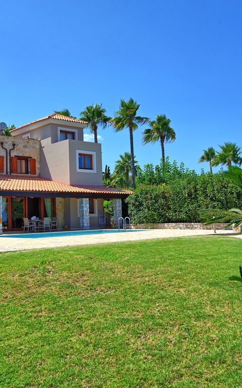 Villa Rodia: basseng, Hage, Sommer, Utendørs