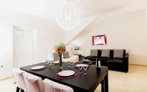 Feriebolig Aria 1: Lunsjrom, Stue