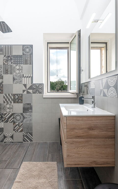 Villa Trullina: Baderom