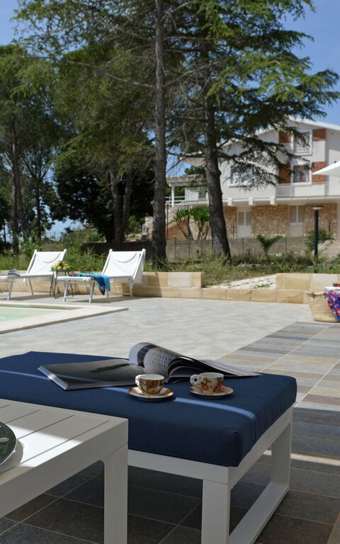 Villa Pica: basseng, Hage, Sommer, Utendørs