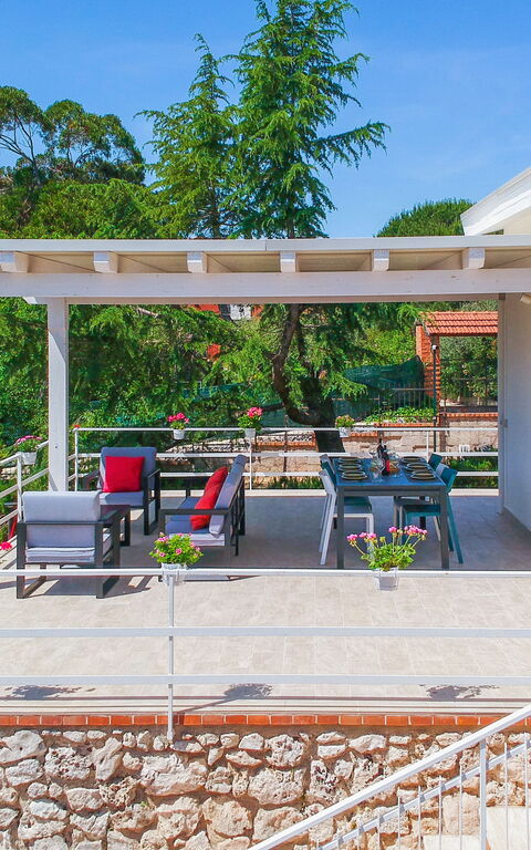 Villa Pica: Balkong / terrasse / uteplass, Eksteriør, Utendørs