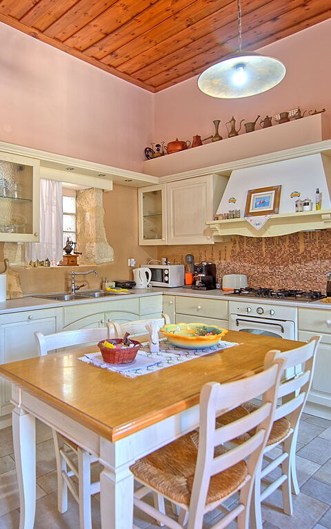 Villa Rodanthi: Kjøkken, Lunsjrom