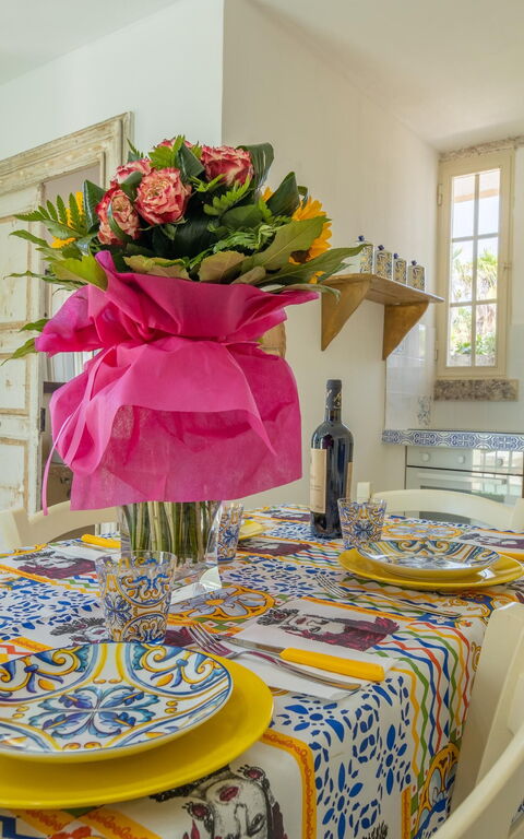 Villa Turris: Kjøkken, Lunsjrom