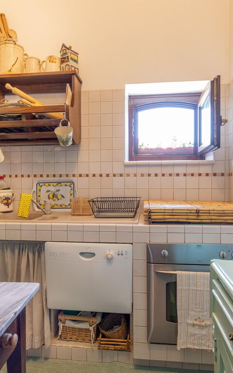 Trullo Patricia Pool: Kjøkken