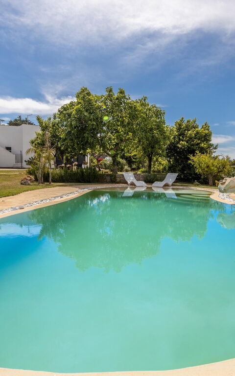 Villa Natura: basseng, Eksteriør, Hage