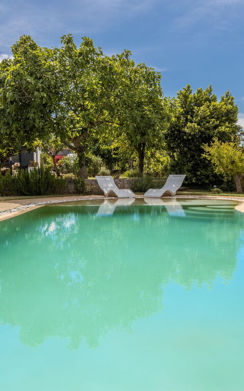 Villa Natura: basseng, Eksteriør, Hage