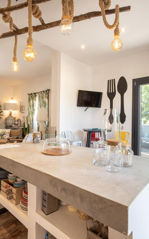 Villa Natura: Lunsjrom, Stue