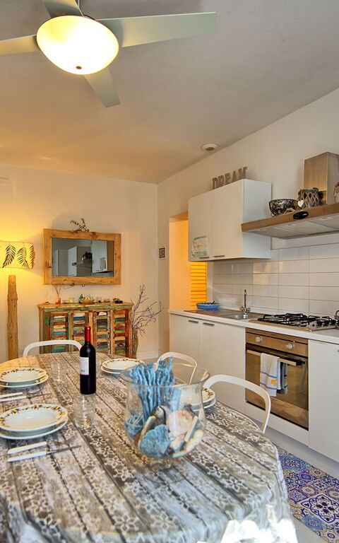 Casa Riva: Kjøkken, Lunsjrom