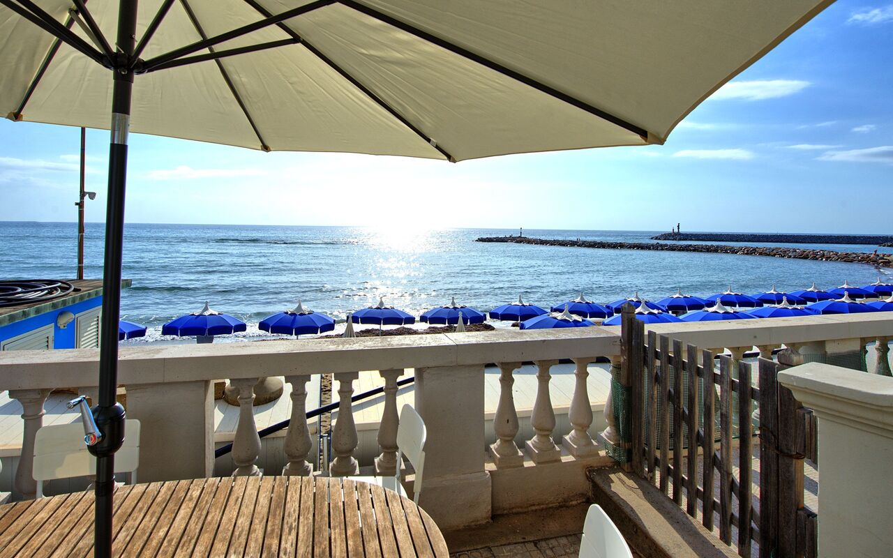 Casa Riva: Balkong / terrasse / uteplass, Utendørs