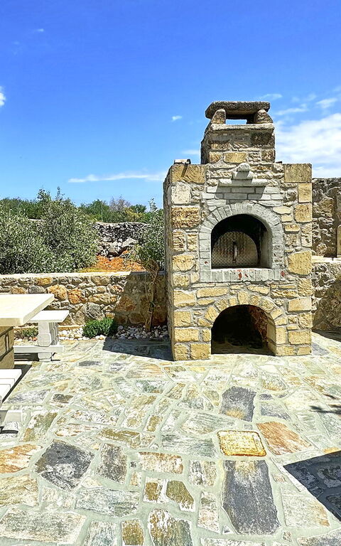 Villa Gianna: Hage, Utendørs