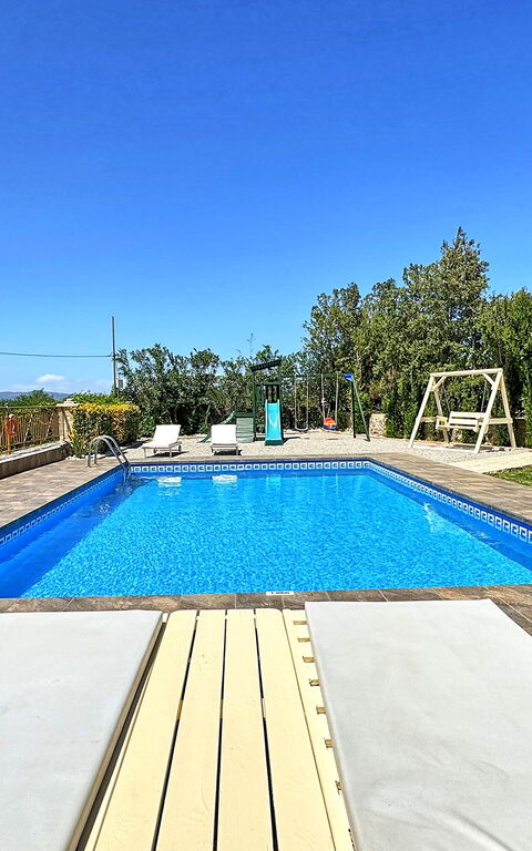 Villa Gianna: basseng, Hage, Utendørs